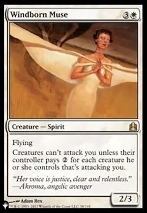 Muse née des vents