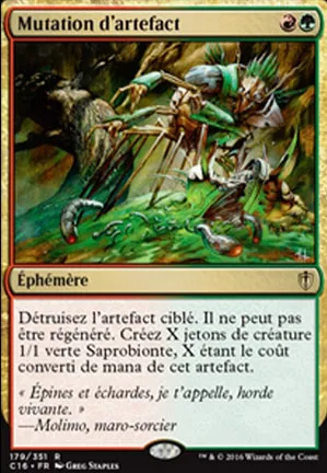 Mutation d'artefact