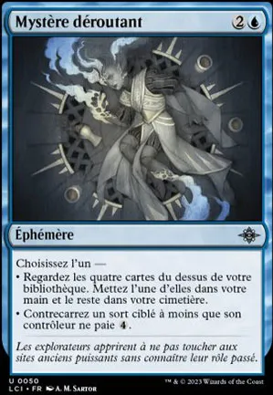 Mystère déroutant