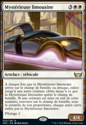 Mystérieuse limousine