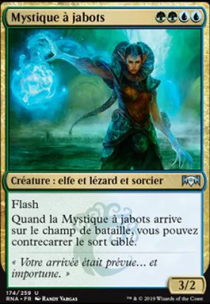 Mystique à jabots