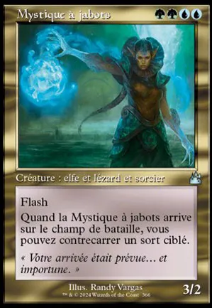 Mystique à jabots