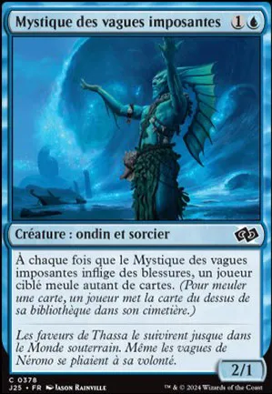Mystique des vagues imposantes