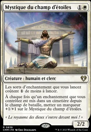 Mystique du champ d'étoiles