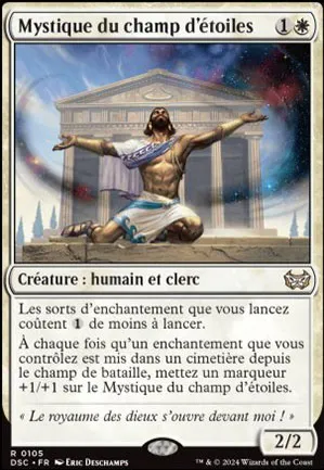 Mystique du champ d'étoiles