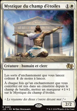 Mystique du champ d'étoiles