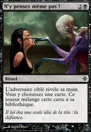 N'y pensez même pas !