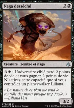 Naga desséché