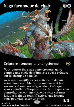 Naga façonneur de chair