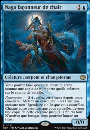 Naga façonneur de chair