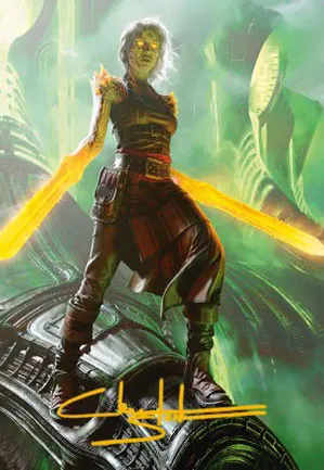 Nahiri, l'impitoyable - Illustration