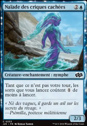 Naïade des criques cachées