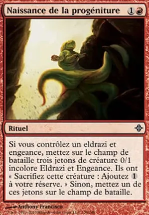 Naissance de la progéniture