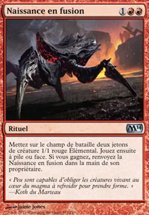 Naissance en fusion