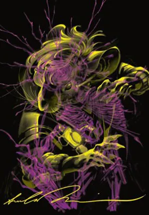 Nashi, chercheur de l'ombre - Illustration