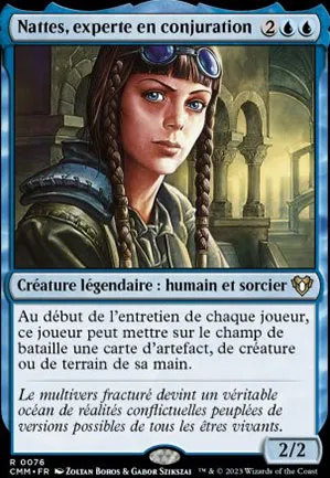 Nattes, experte en conjuration