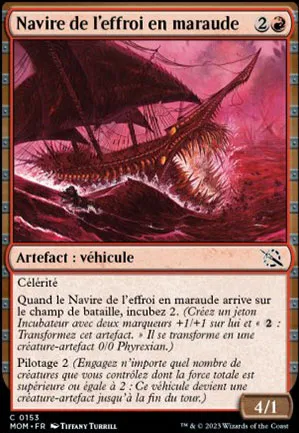 Navire de l'effroi en maraude