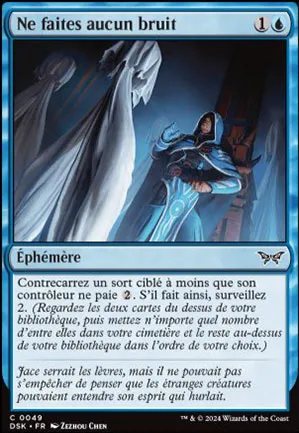 Ne faites aucun bruit