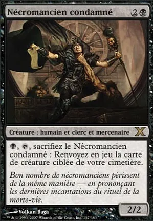 Nécromancien condamné