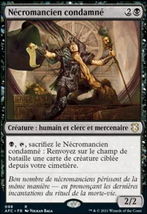 Nécromancien condamné
