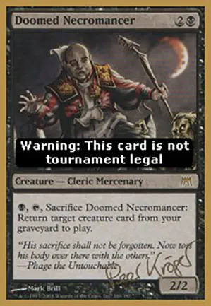 Nécromancien condamné
