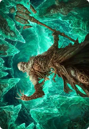 Nécromancien draugr – Illustration