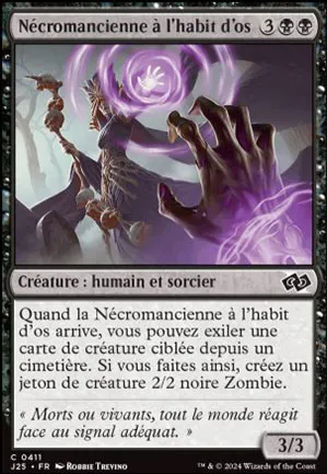 Nécromancienne à l'habit d'os