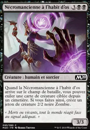 Nécromancienne à l'habit d'os
