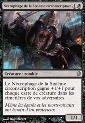 Nécrophage de la Sixième circonscription
