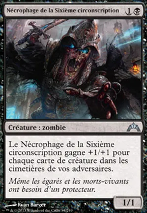 Nécrophage de la Sixième circonscription