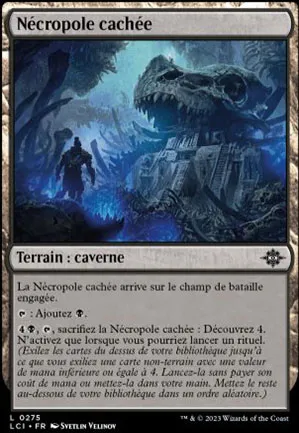Nécropole cachée