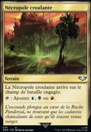 Nécropole croulante