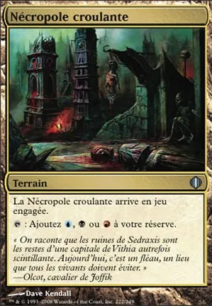 Nécropole croulante