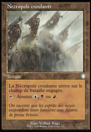 Nécropole croulante
