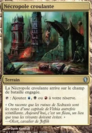 Nécropole croulante