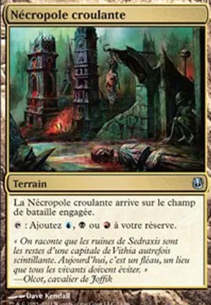 Nécropole croulante