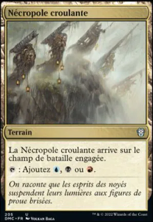 Nécropole croulante
