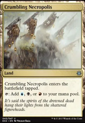 Nécropole croulante