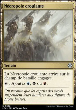 Nécropole croulante