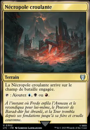 Nécropole croulante