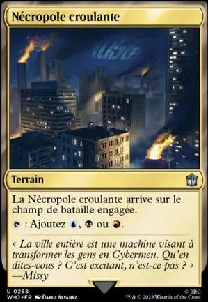 Nécropole croulante