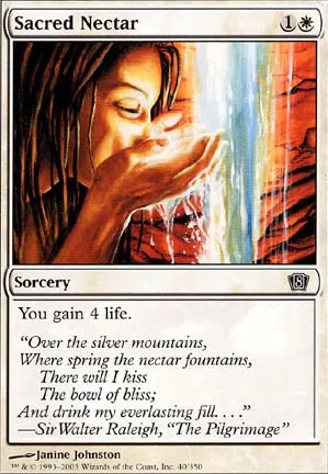 Nectar sacré