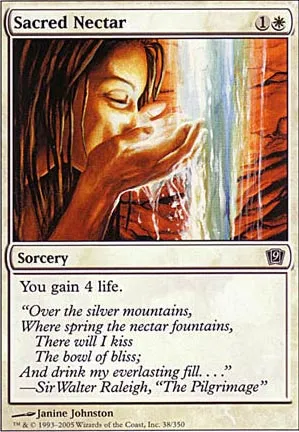 Nectar sacré