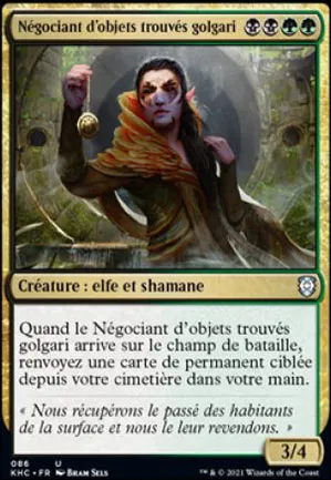 Négociant d'objets trouvés golgari