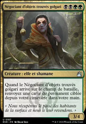 Négociant d'objets trouvés golgari