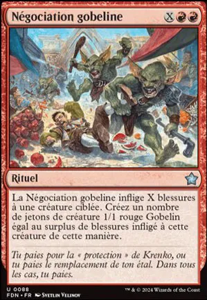 Négociation gobeline