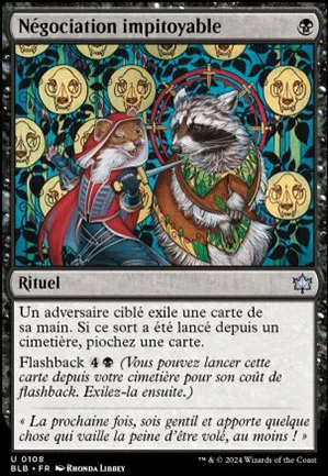 Négociation impitoyable