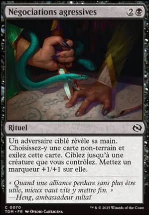 Négociations agressives