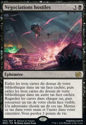 Négociations hostiles