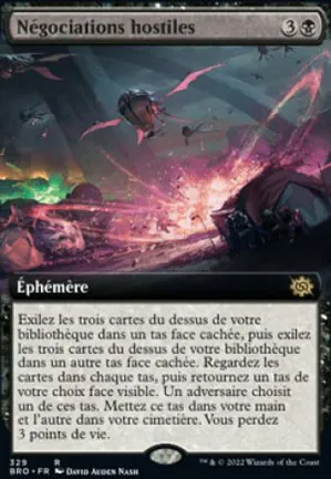 Négociations hostiles